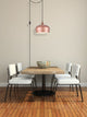 Nina 1-Light honey Gold Plug-In Pendant