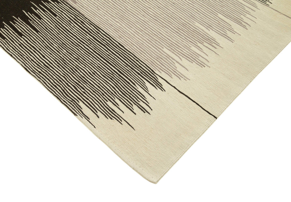 Rug N Carpet - Hand-knotted Turkish 7' 1'' x 10' 8'' Unique Wool Kilim Rug