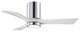 Matthews Fan Irene-3HLK With Lighting Kit, Polished Chrome, 42", Matte White