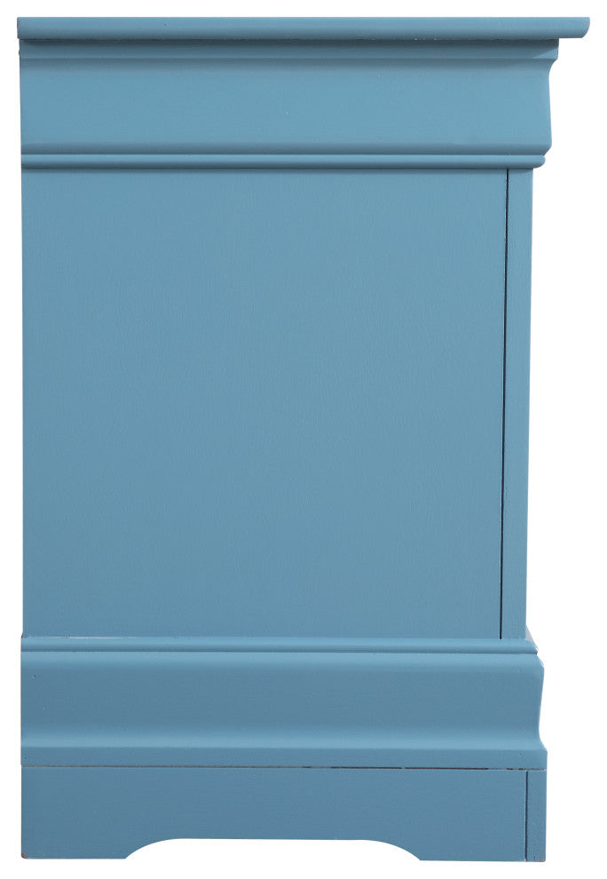 Napa Nightstand, Teal