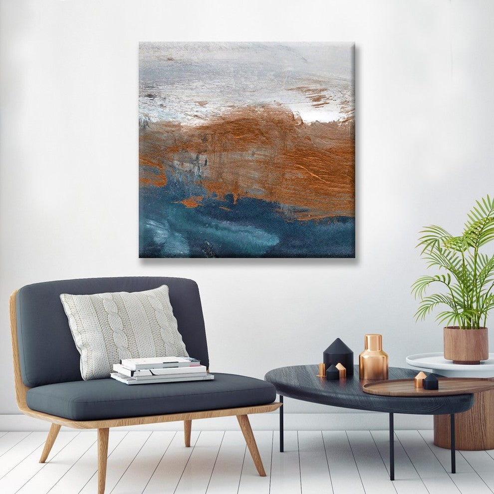 Ready2HangArt 'Copperize' Canvas Wall Decor, 12"x12"