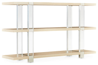 Laguna Ridge Console Table, Washed Oak