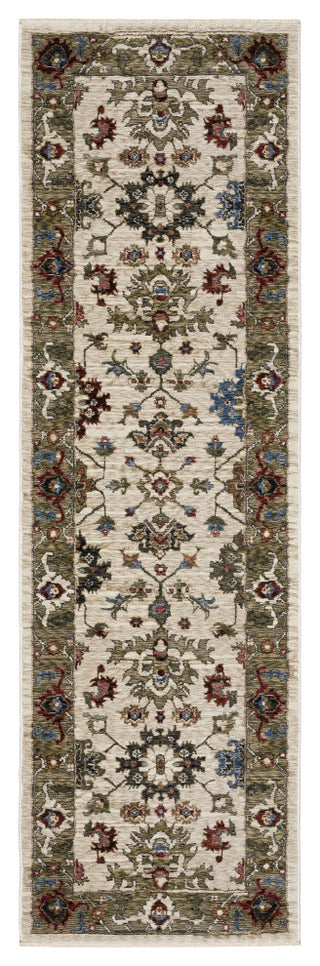 Oriental Weavers Hastings HA03W Floral Rug, Ivory, 5'3"x7'6"