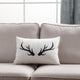 Antler Icons Throw Pillow, Set of 2, 16 X 24 Inches