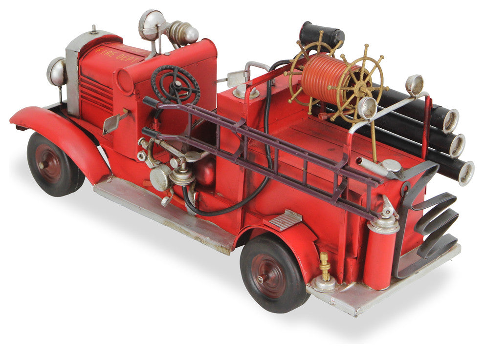 Mini Fire Engine Circa 1927, Red