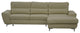 TIVOLI Leather Sectional Sleeper Sofa, Right Corner