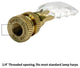 Crystal Gothic Cross Lamp Finial Polished Brass Knurled Base 2.75"h