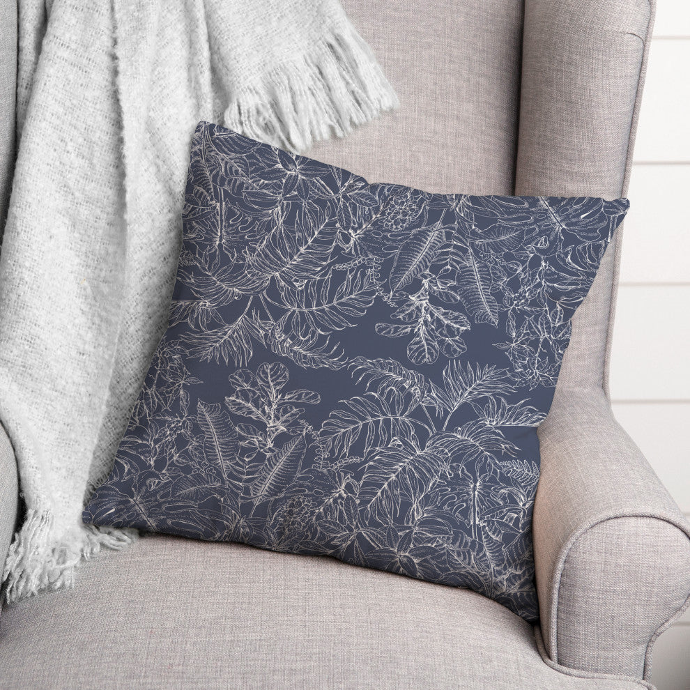 Botanical Sketch 1 16x16 Indoor / Outdoor Pillow