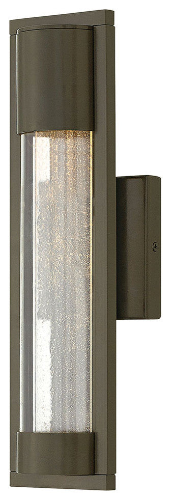Hinkley Mist Medium Wall Mount Lantern, Bronze