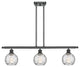 Innovations 516-3I-BK-G1215-6-LED 3 Light Island Light, Matte Black