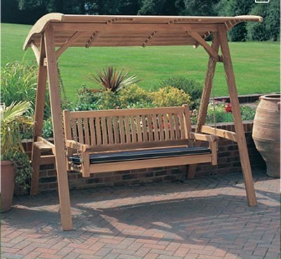 Veranda Porch Swing Set, No Cushion