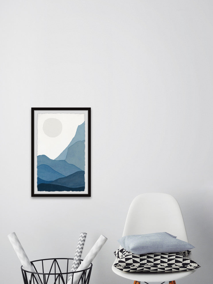 "Khyber Pass" Framed Painting Print, 8x12