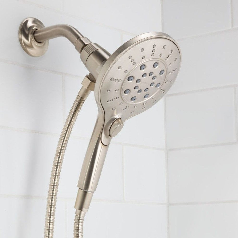 Moen 1.75 GPM Six-Function Handheld Shower, Brushed Nickel