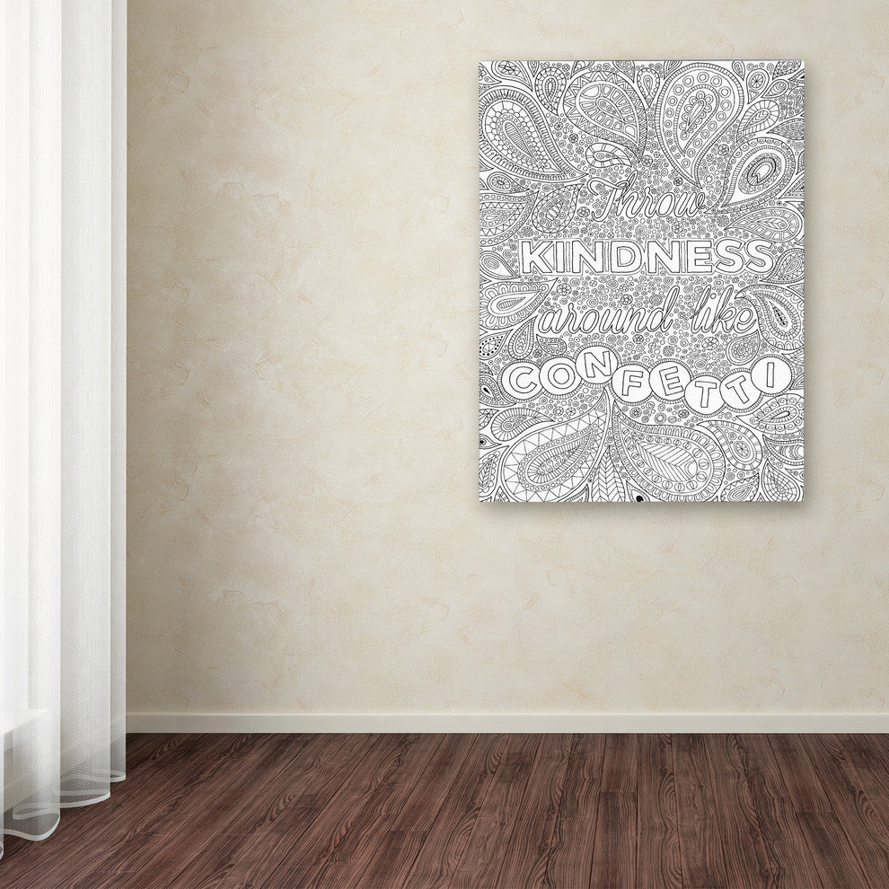 Hello Angel ''Throw Kindness Around Like Confetti'' Canvas, 24x18