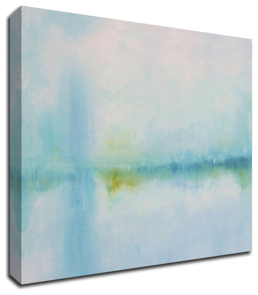 Misted Shores by KR Moehr, Print on Canvas, 30"x30"