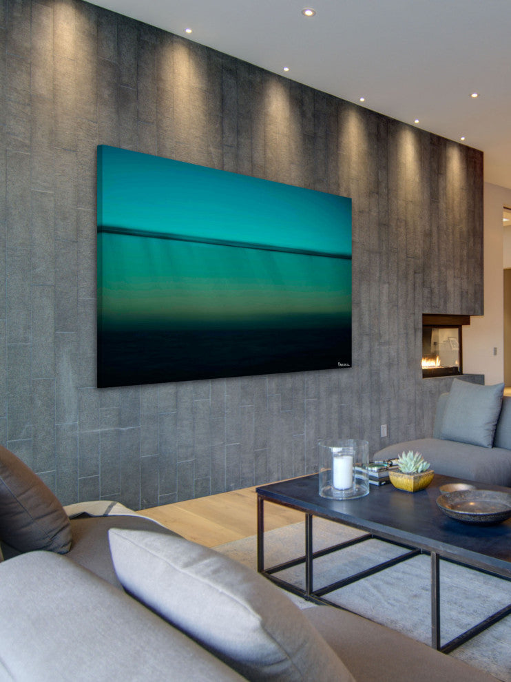 "Peaceful Shadows" Print on Canvas, 60"x40"