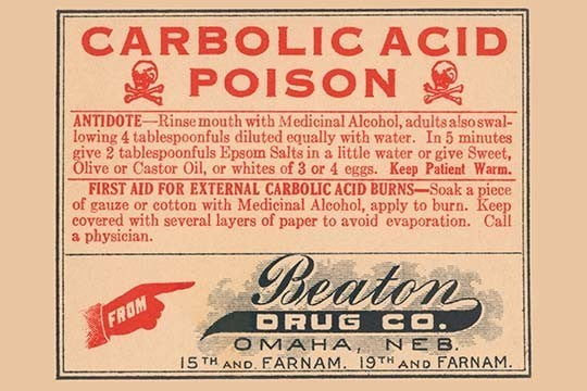 Carbolic Acid - Canvas Poster 20" x 30"