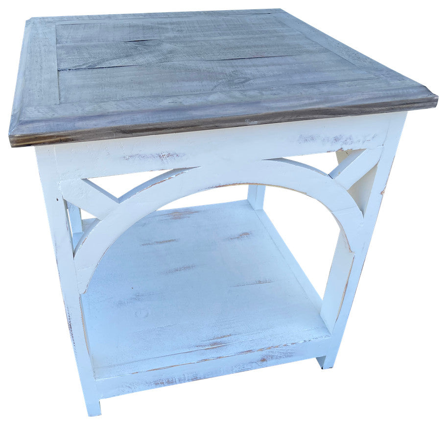 End Table, White