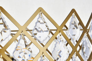 Lacy 13" Flush Mount, Brass