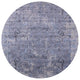 Ahgly Company Indoor Round Mid-Century Modern Area Rugs, 3' Round