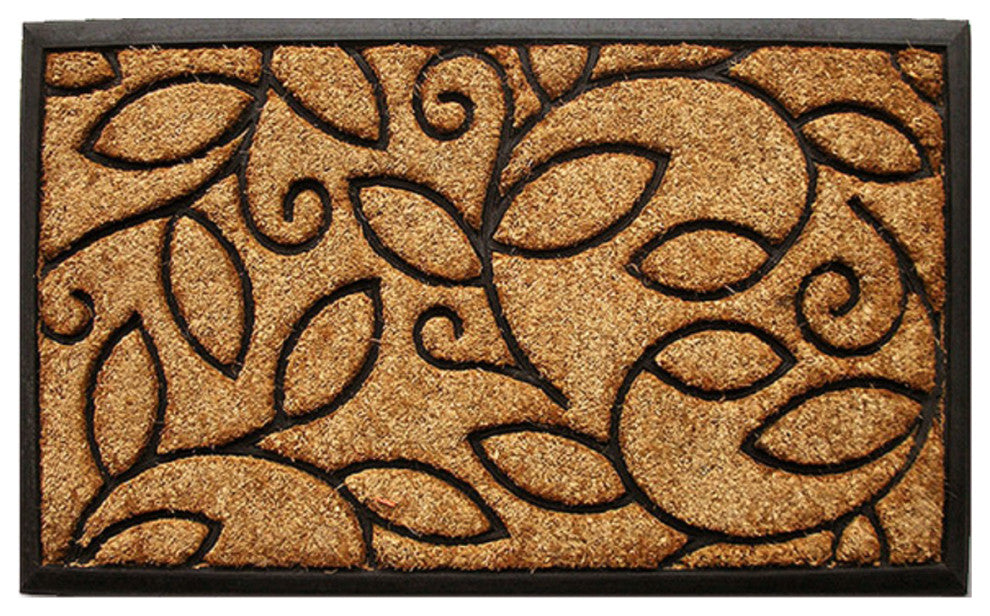 Vine Leaves Doormat, 24"x36"