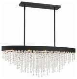 Winham 8-Light Black Forged Chandelier