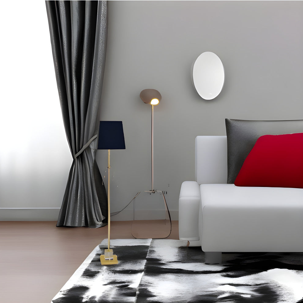 Crans-Montana | Retro LED Copper Floor Light With a Princess Bow, Black