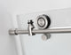 Coraline 56"-60"x60" Frameless Sliding Tub Door With Frosted Glass