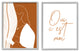 Oui C'est Moi French Woman Behind Palms,24 x 30