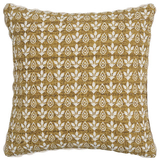 Harvest Printed Cotton 20" Accent Cushion