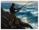 "The Fisherman, 1922" Digital Paper Print by Gifford Reynolds Beal, 46"x36"