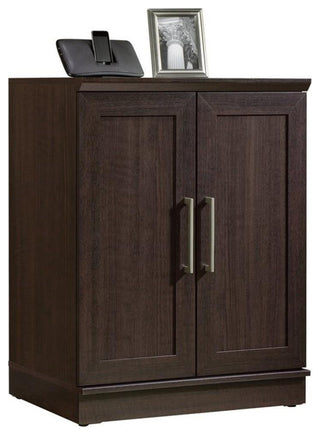 Front-facing cabinet on white background with top items; still a product shot but not selected as the main primary image.