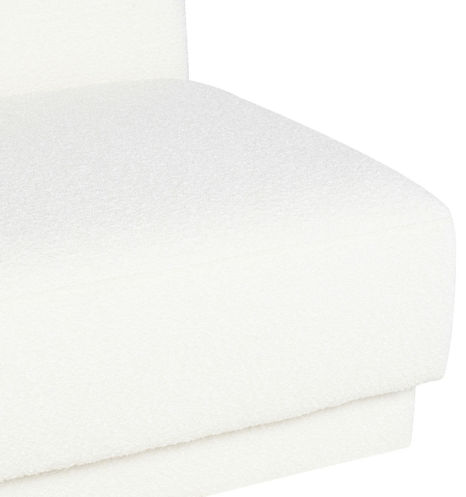 Seraphina Buttermilk Boucle Fabric Modular Sofa, HGSN388