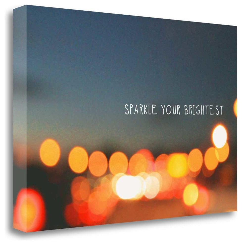 "Sparkle Your Brightest" By Linda Woods, Giclee Print on Gallery Wrap Canvas