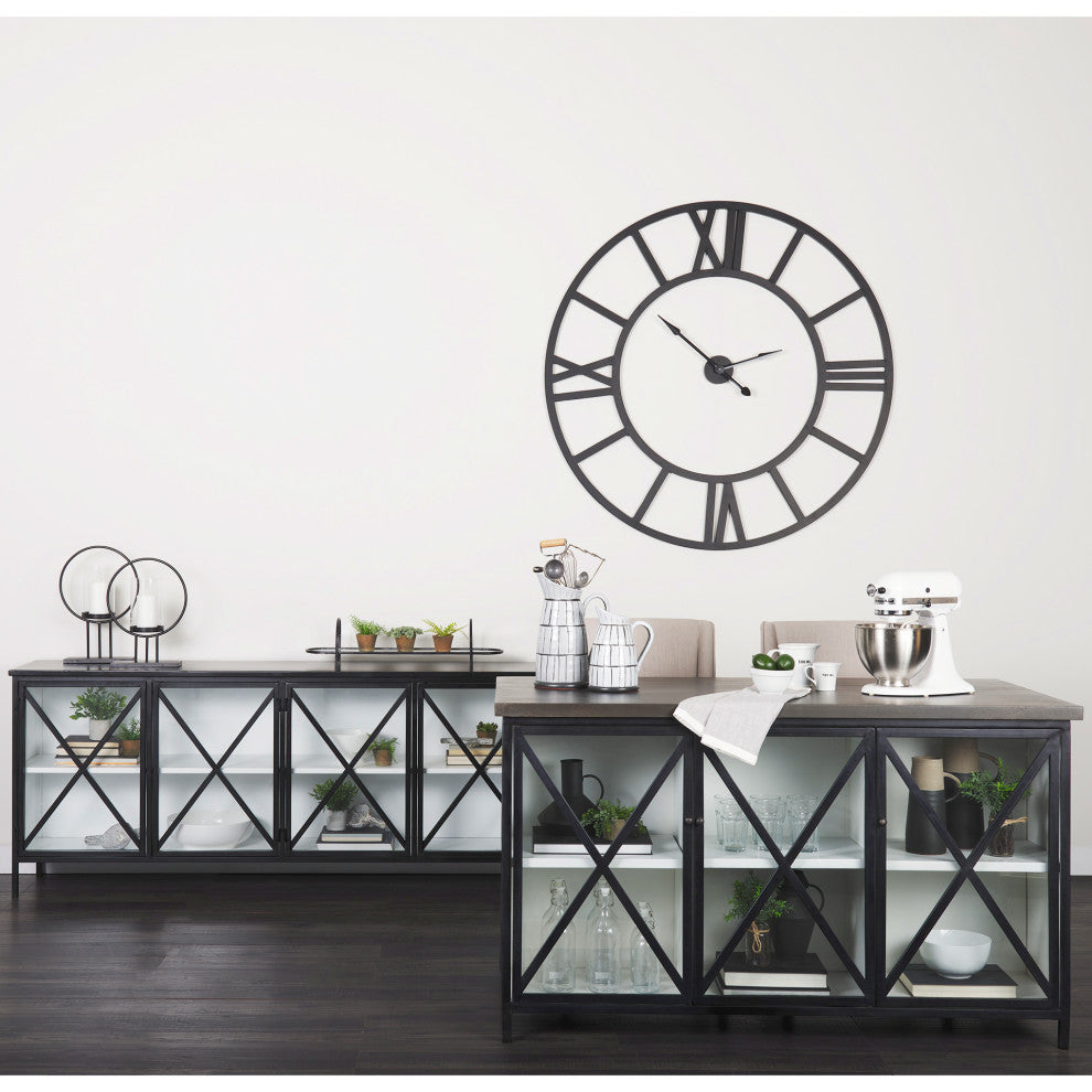 Open Face Clock, Stoke