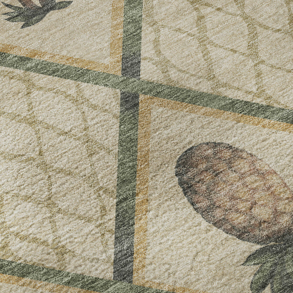 Addison Premium Washable Mayfield AMF162 beige 8' x 10' Rug