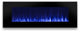 Real Flame DiNatale Wall Mounted Electric Fireplace in Black