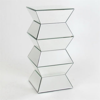 Beveled Mirror Pedestal
