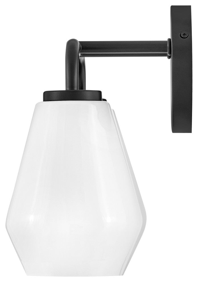Lark Gio 14.75" Two-Light Bath Vanity Fixture, Black