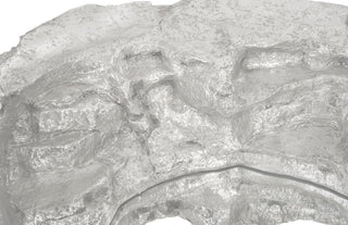 Rock Pond Mirror, Silver Leaf, 9"x40"x40"