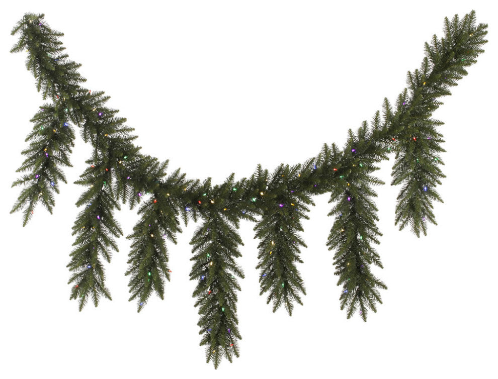 9' X 12" Camdon Icicle Garl 150Multi Led