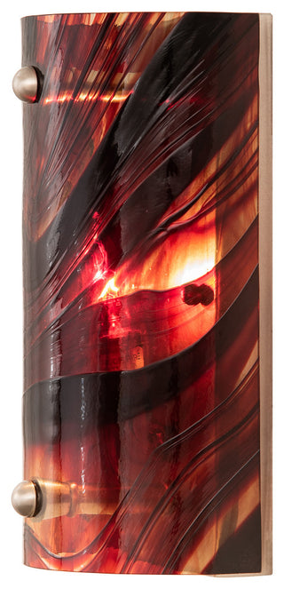 5 Wide Cabernet Swirl Wall Sconce