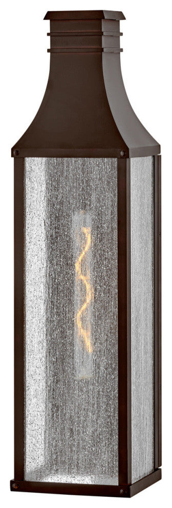 Hinkley Beacon Hill Large Tall Wall Mount Lantern, Blackened Copper