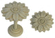Urbanest Bloom Drapery Medallion, Ivory, Set of 2