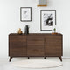 Walnut 3-Section Sideboard 63x32