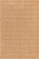 Rug Unique Loom Outdoor Border Light Brown Rectangular 5' 3 x 8' 0