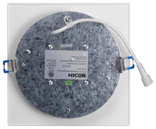 DLE6 Series 6" Square Downlight, White, 3000k