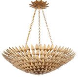 Broche 8-Light Chandelier, Antique Gold