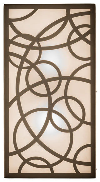 9 Wide Fizz Deco Wall Sconce