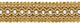 Gimp Braid Trim, Style# 0125IG, Color# 8633 - Tan Beige Gold [5 Yards]